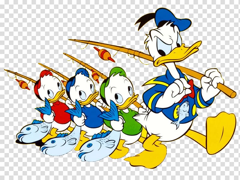 Donald Duck Huey, Dewey and Louie Pluto Drawing, donald duck transparent background PNG clipart