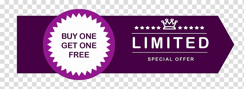 Buy one, get one free Promotion Consumer Label, buy 1 get 1 free transparent background PNG clipart