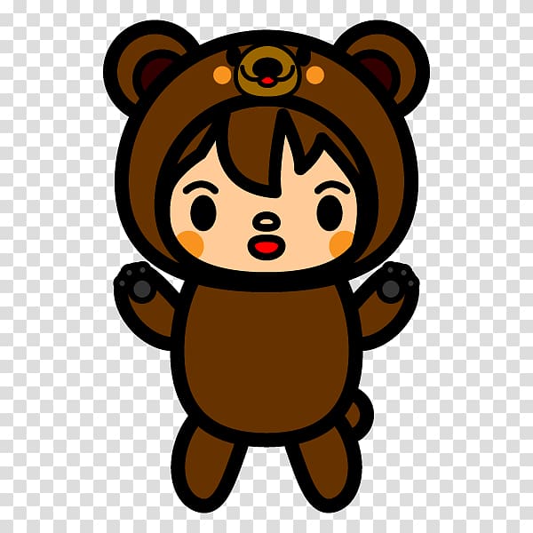 Teddy bear Kigurumi , bear transparent background PNG clipart