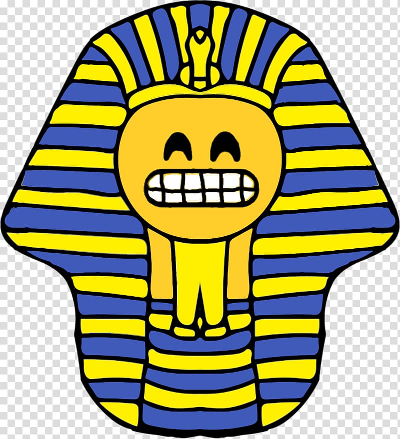Ancient Egypt Smiley Emoticon Pharaoh, pharaoh transparent background PNG clipart