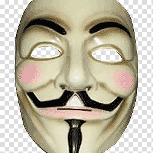 Guy Fawkes mask V for Vendetta, v for vendetta transparent background PNG clipart