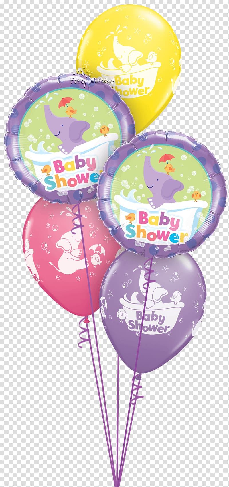 Balloon Baby shower Party Birthday Flower bouquet, balloon transparent background PNG clipart