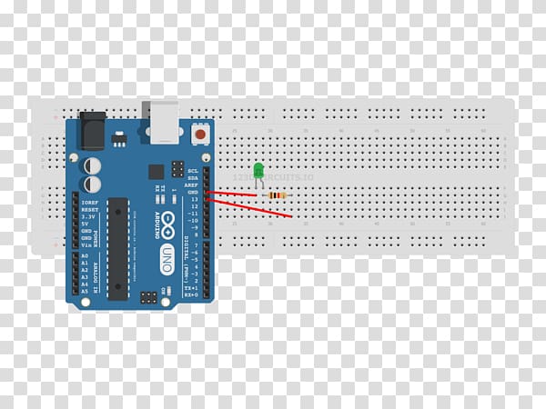 Arduino Electronic circuit Push-button Circuit diagram Electronics, Blink blink transparent background PNG clipart