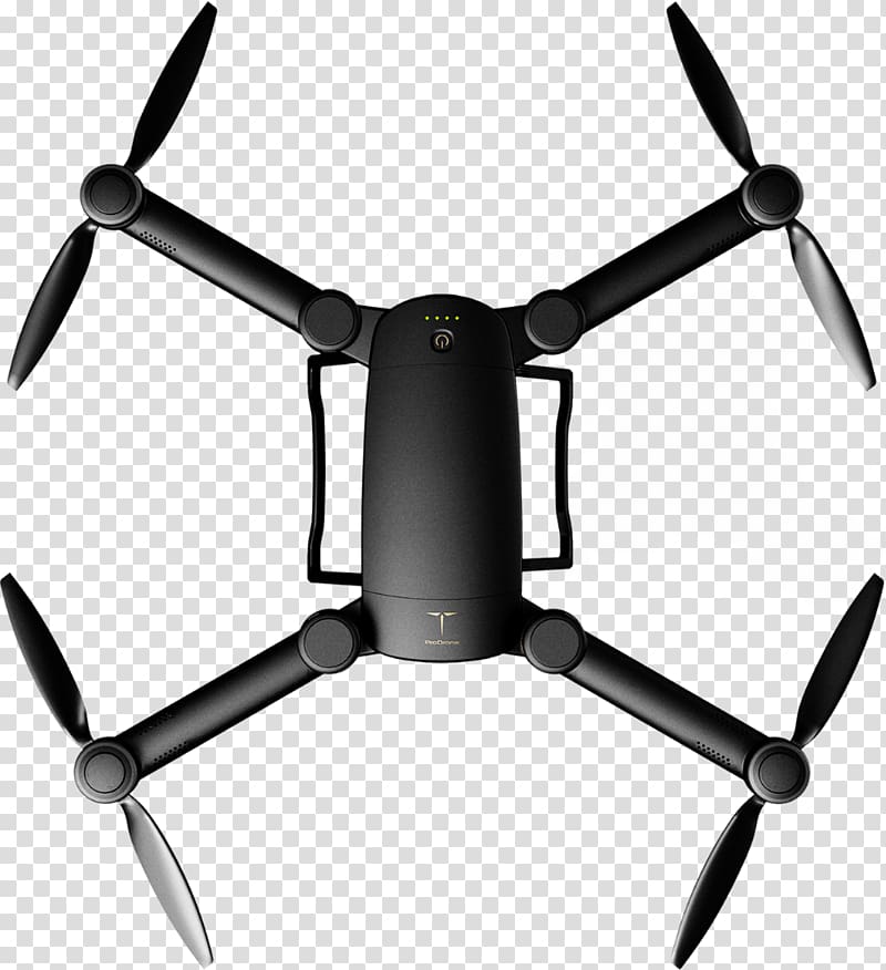 Quadcopter Unmanned aerial vehicle Aircraft Mavic Pro Remote Controls, aircraft transparent background PNG clipart