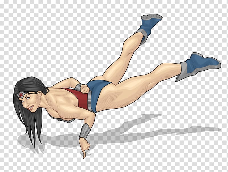 Diana Prince Wondy Push-up Comics Drawing, happy womens day transparent background PNG clipart