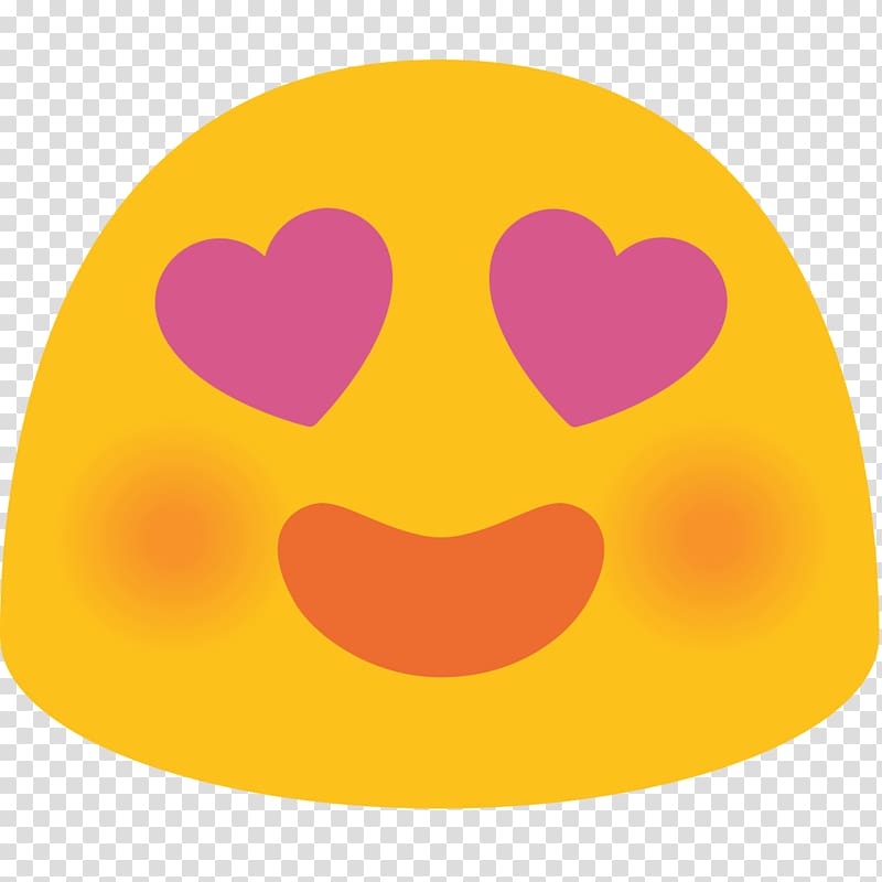 Android Nougat EmojiWorld Heart, crying emoji transparent background PNG clipart