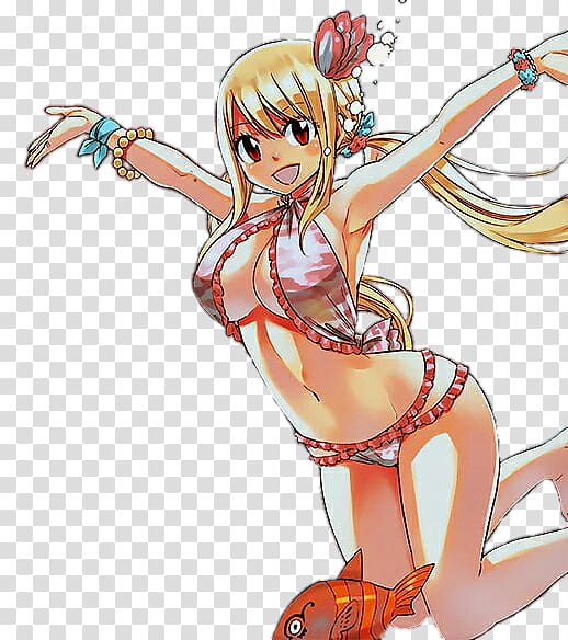 Lucy Heartfilia Fairy Tail Mirajane Strauss Anime Mangaka, fairy tail transparent background PNG clipart