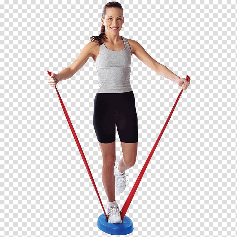 Yoga Exercise Knee Balance Human body, Exercise Bands transparent background PNG clipart