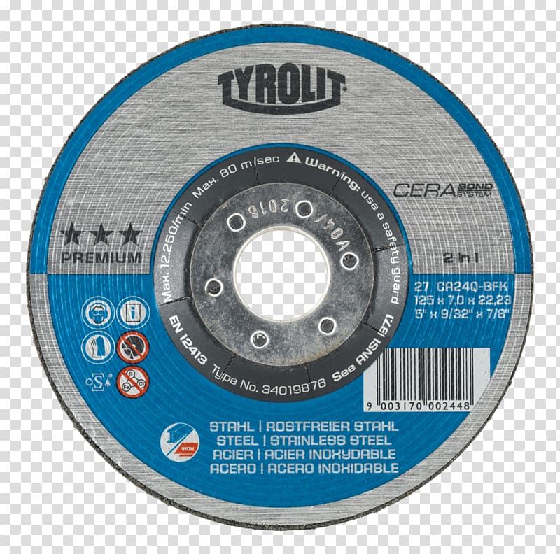 Tyrolit Tool Grinding wheel Steel Cutting, others transparent background PNG clipart