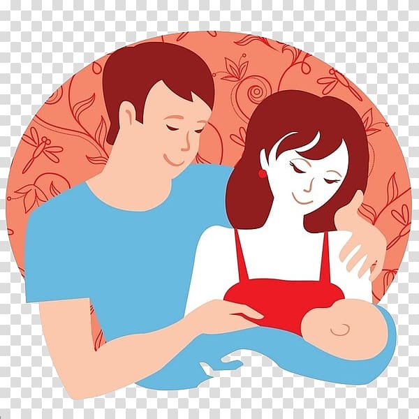 Infant Family , Loving couple transparent background PNG clipart