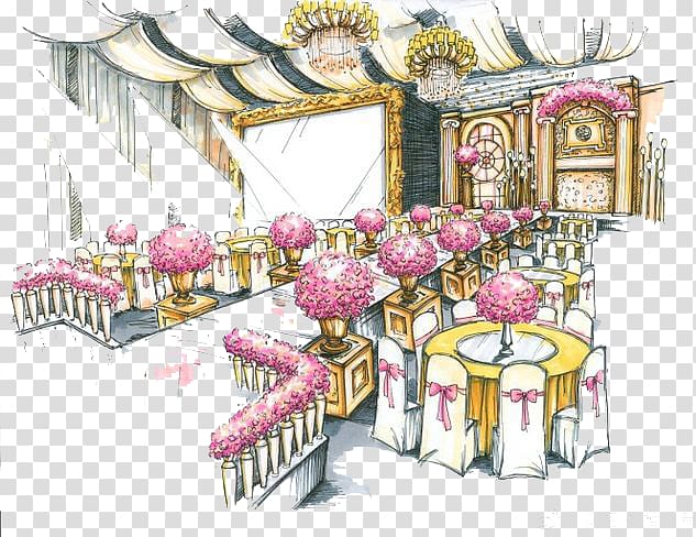 Wedding chapel, Wedding site transparent background PNG clipart