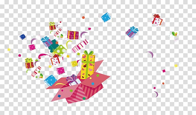 Gift Santa Claus Box, Gift transparent background PNG clipart