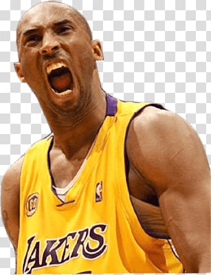 Kobe Bryant, Kobe Bryant Angry transparent background PNG clipart