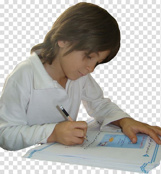 Homework Writing Toddler, studying boy and girl transparent background PNG clipart