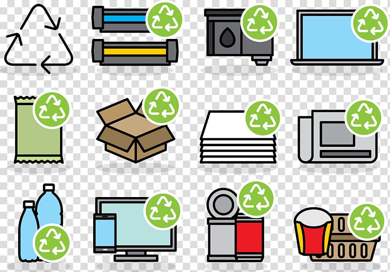 Recycling symbol Paper Waste, recycling transparent background PNG clipart