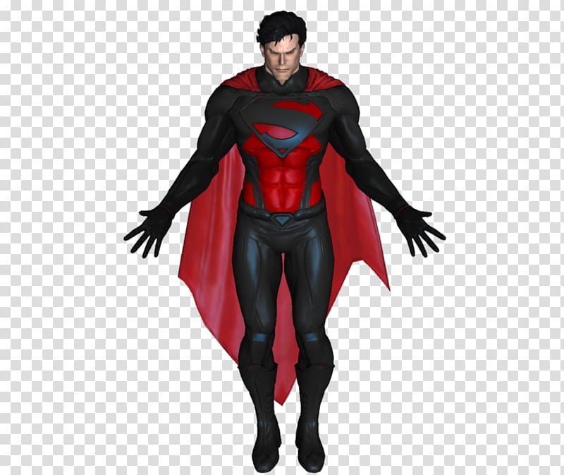 Superman of Earth-Two Injustice: Gods Among Us Batman The New 52, superman red scarf transparent background PNG clipart