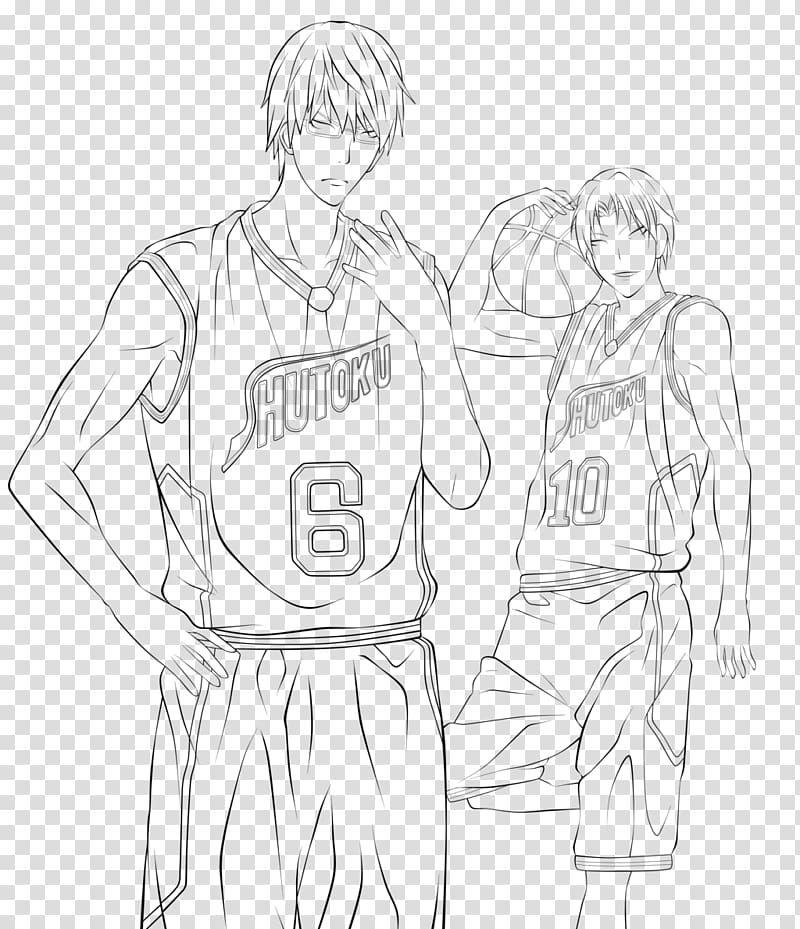 Sleeve Drawing Dress Uniform Sketch, kuroko drawing transparent background PNG clipart