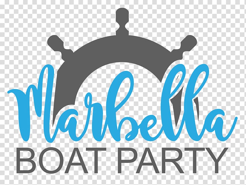 MARBELLA BOAT PARTY Logo Bachelor party Brand, party transparent background PNG clipart