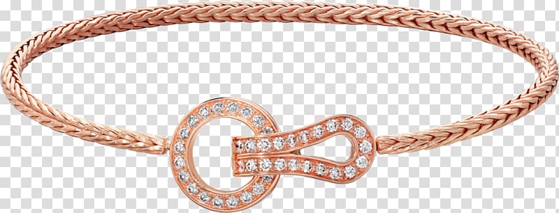 Bracelet Cartier Jewellery Diamond Gold, gold bracelet transparent background PNG clipart