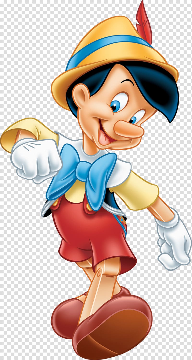 Disney Pinocchio illustration, The Adventures of Pinocchio Jiminy Cricket Geppetto The Walt Disney Company, pinocchio transparent background PNG clipart