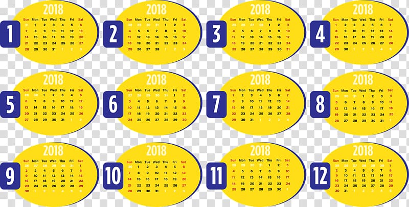 Calendar Portable Network Graphics 0 , calendar 2018 hd transparent background PNG clipart