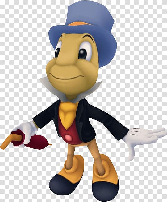 Kingdom Hearts 3D: Dream Drop Distance Kingdom Hearts: Chain of Memories Kingdom Hearts II Kingdom Hearts 358/2 Days, Jiminy Cricket Pic transparent background PNG clipart