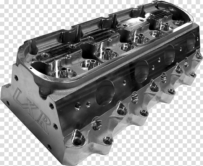 LS based GM small-block engine Cylinder head Exhaust system Chevrolet small-block engine, Bolt head transparent background PNG clipart