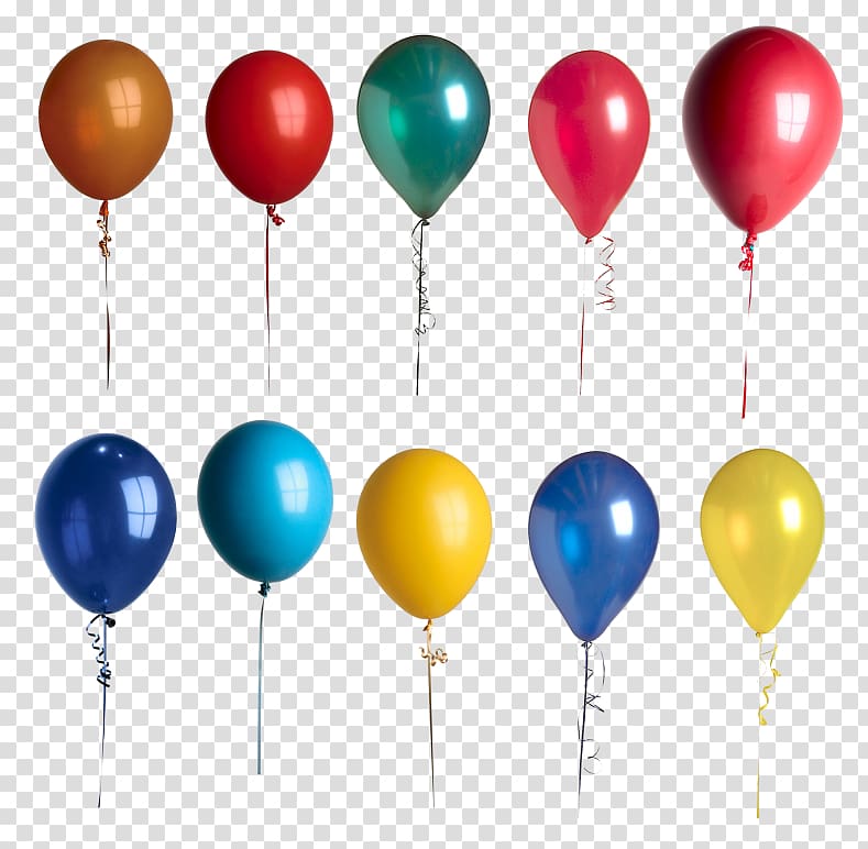 Cluster ballooning Toy Hydrogen, воздушные шарики transparent background PNG clipart