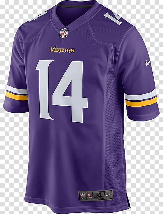 Minnesota Vikings NFL Nike Cycling jersey, NFL transparent background PNG clipart