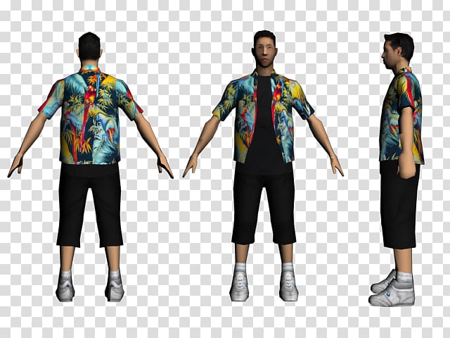 T-shirt Aloha shirt Hawaii Sleeve, T-shirt transparent background PNG clipart