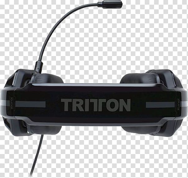 Black Headphones TRITTON Kunai Headset Xbox One, headphones transparent background PNG clipart