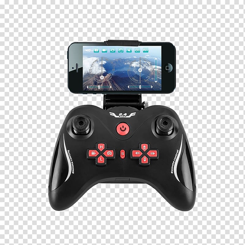 Unmanned aerial vehicle Camera High-definition television Wi-Fi Game Controllers, Camera transparent background PNG clipart