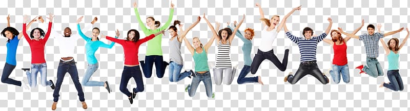 Start Being Happy: Proven Practices for a Joyful Life Happiness , Young group transparent background PNG clipart