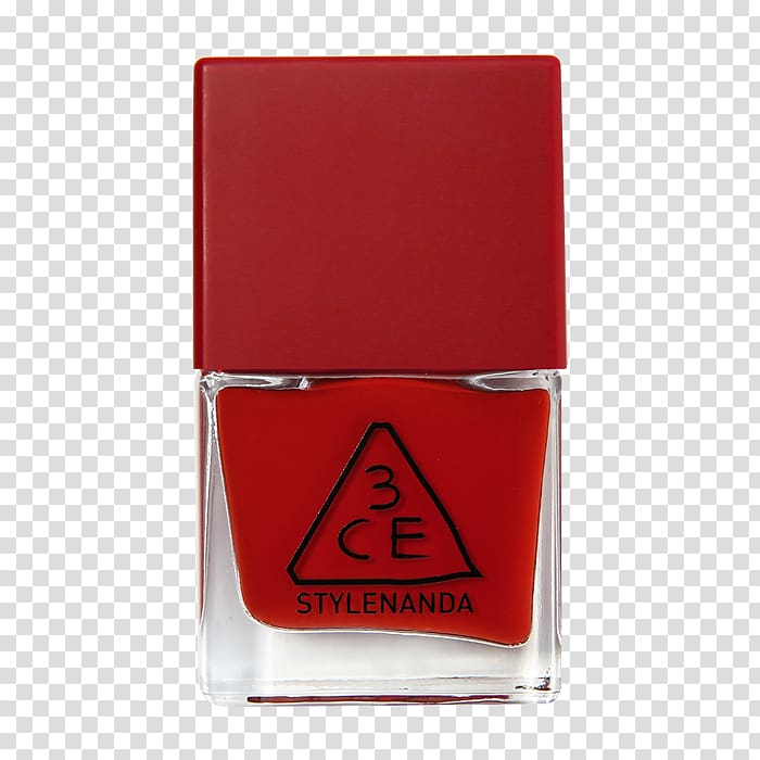 Nail Polish Lipstick Red Color, nail polish transparent background PNG clipart