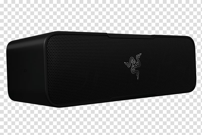 Microphone Loudspeaker Razer Leviathan Mini Bluetooth Wireless speaker, microphone transparent background PNG clipart