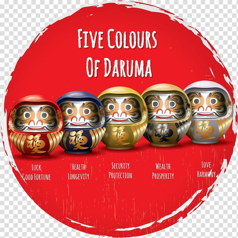 Daruma doll Japan Eye Ink, Daruma Doll transparent background PNG clipart