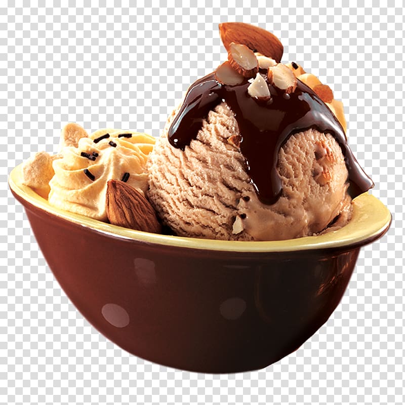 Sundae Chocolate ice cream Baskin-Robbins Chocolate brownie, nutty professor transparent background PNG clipart