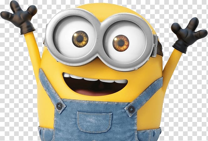 Dispicable Me Minion illustration, Minion Super Happy transparent background PNG clipart