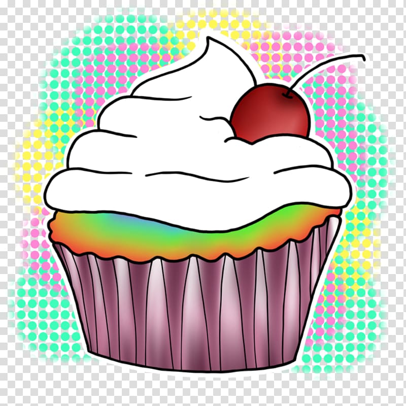 Cupcake Drawing Digital art , cupcake sketch transparent background PNG clipart