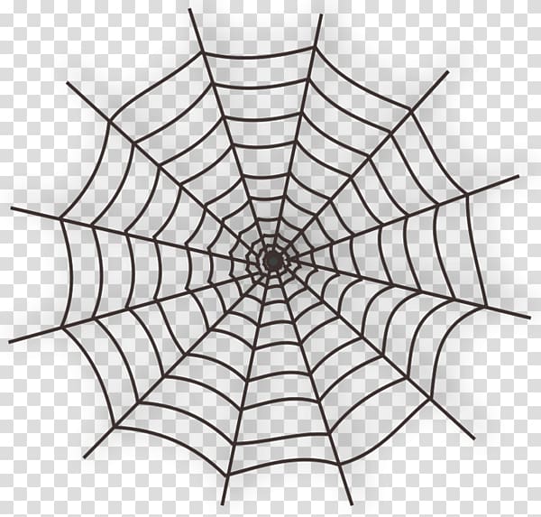 black spider web , Spider web Cartoon , Halloween cobwebs transparent background PNG clipart