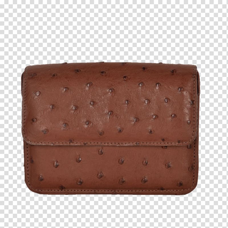 Leather Wallet Handbag Coin purse, ostrich transparent background PNG clipart