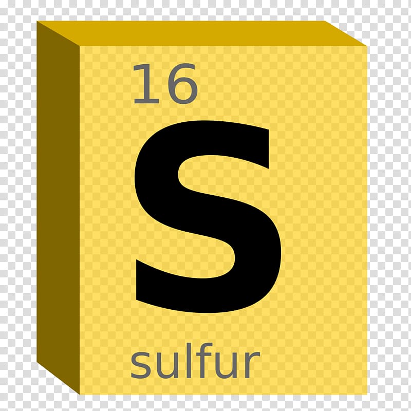 Symbol Sulfur Chemical element Periodic table , Chemistry Symbol transparent background PNG clipart