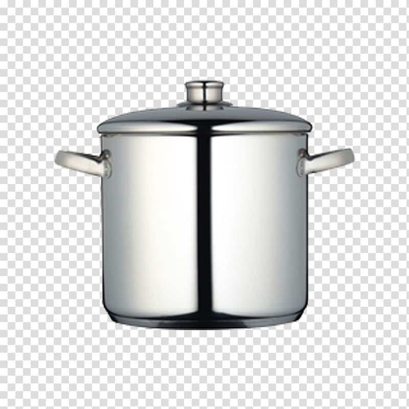 Pots Cookware Olla Induction cooking Lid, stainless steel products transparent background PNG clipart