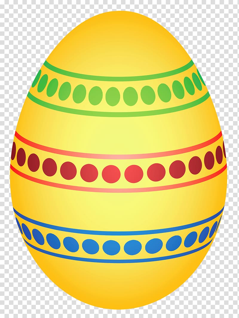 yellow, green, and blue Easter egg, Easter egg , Yellow Colorful Dotted Easter Egg Clipairt transparent background PNG clipart
