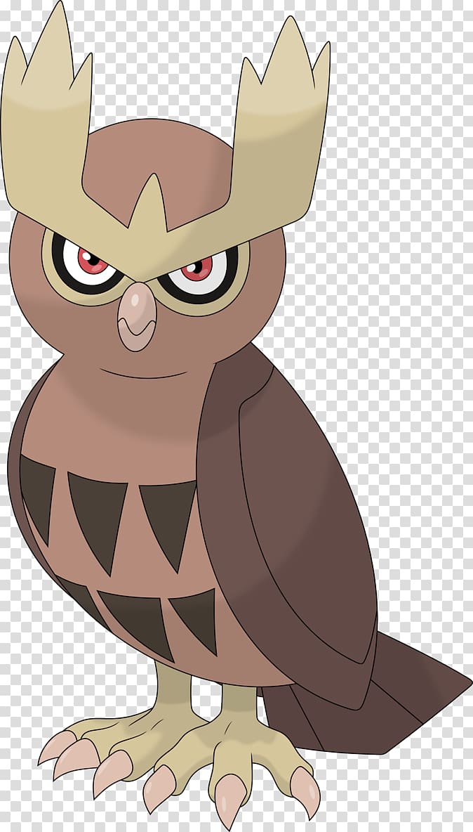 Pokémon Gold and Silver Noctowl Ash Ketchum Hoothoot, others transparent background PNG clipart