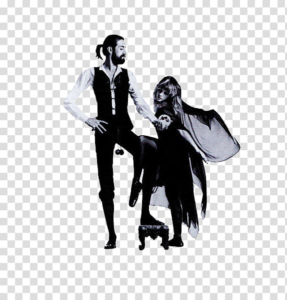 Fleetwood Mac Rumours Album Phonograph record Music, Men and women dance transparent background PNG clipart