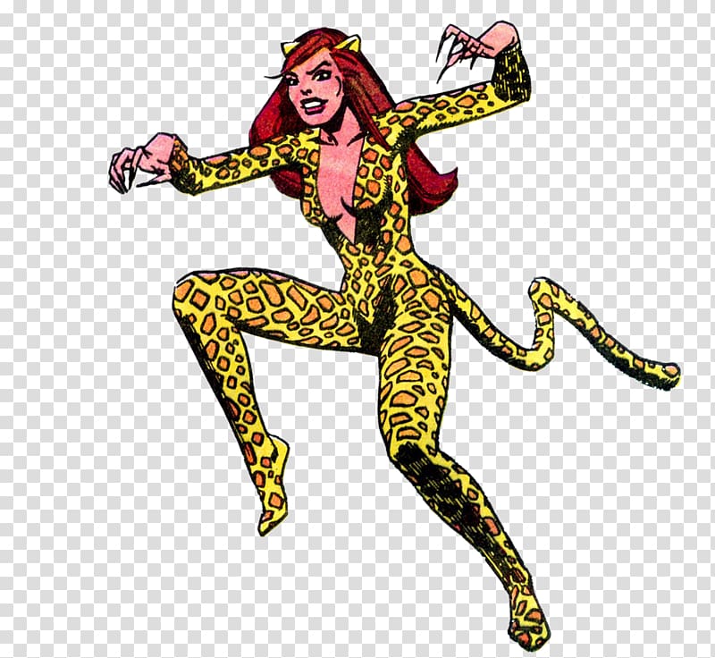 Diana Prince Cheetah DC Comics Female DC Rebirth, cheetah transparent background PNG clipart