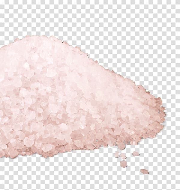 Fleur de sel Sodium chloride Pink M RTV Pink, raw material transparent background PNG clipart
