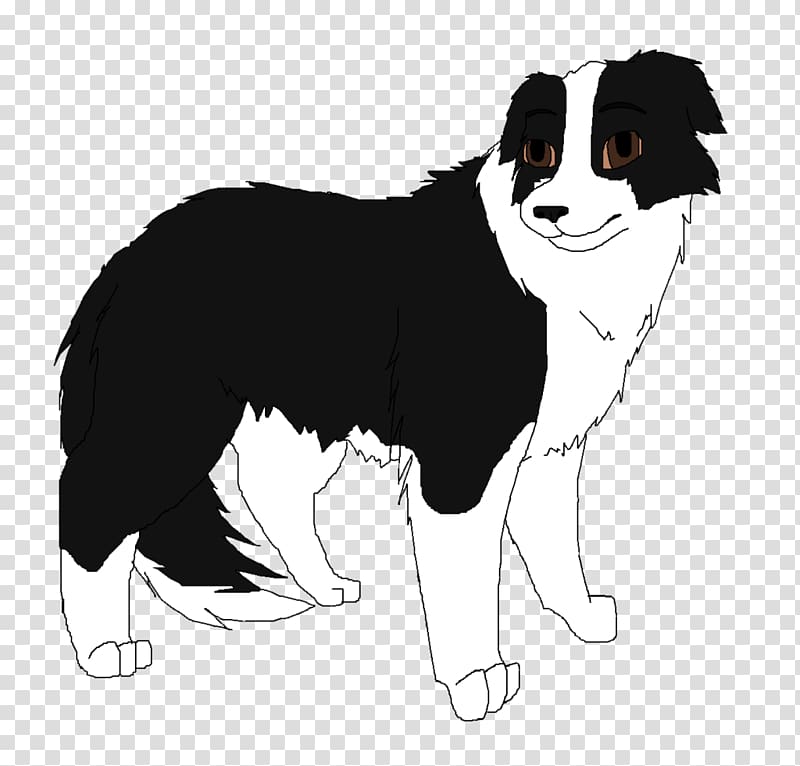 Border Collie Dog breed Puppy Rough Collie Companion dog, traditional border transparent background PNG clipart