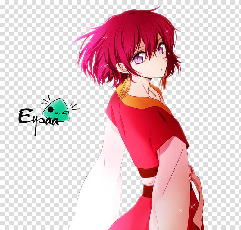 Anime Yona of the Dawn Manga Female short film, Anime transparent background PNG clipart